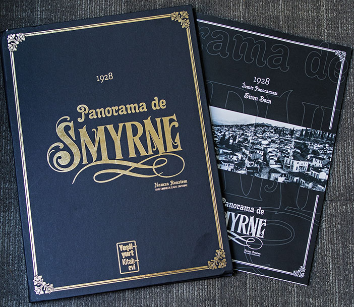 ‘1928 İzmir Panoraması’ kitabı. Fotoğraf: İşhan Erdinç