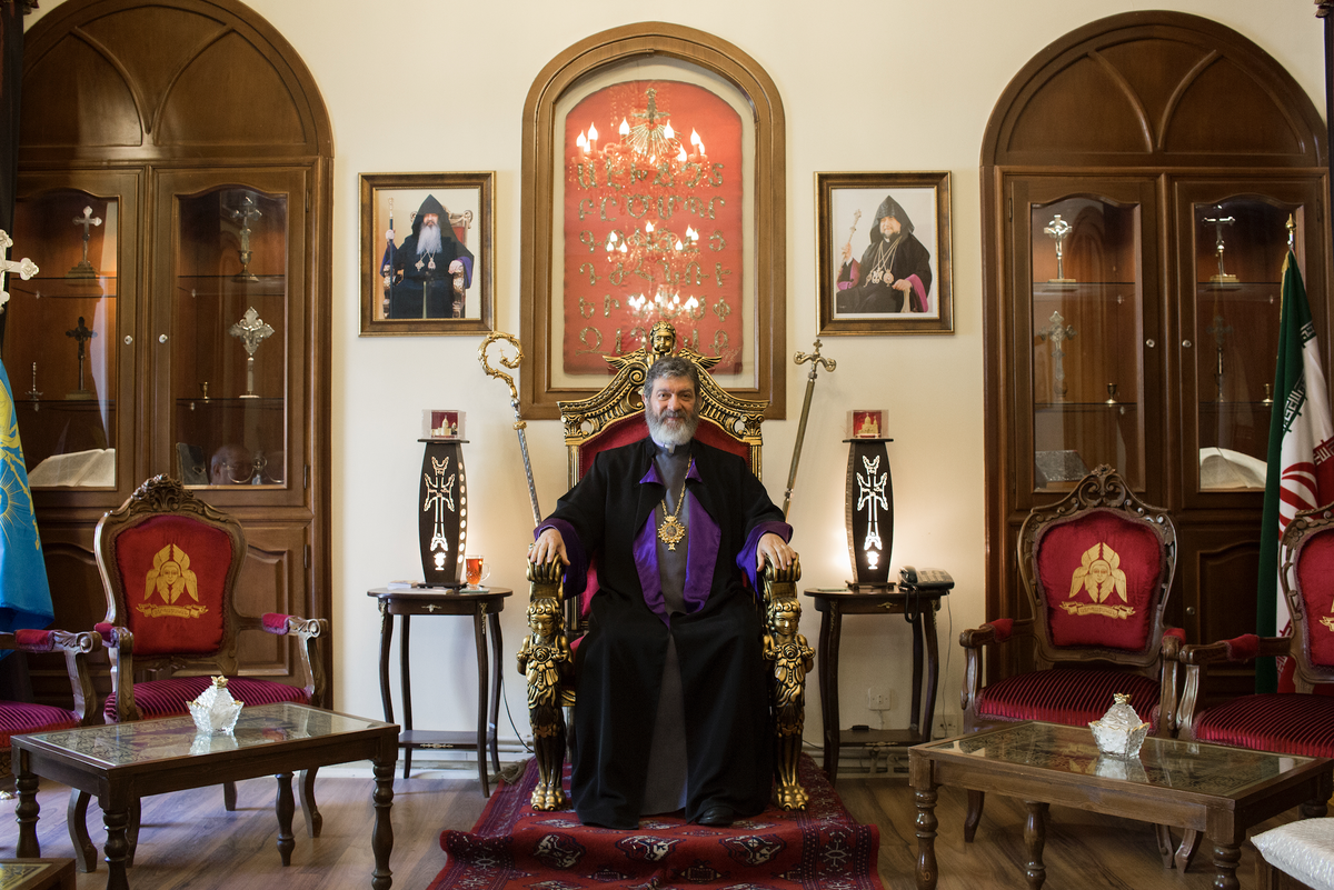 İran Azerbaycanı Ermenileri Ruhani Önderi Başepiskopos Krikor Çiftçiyan