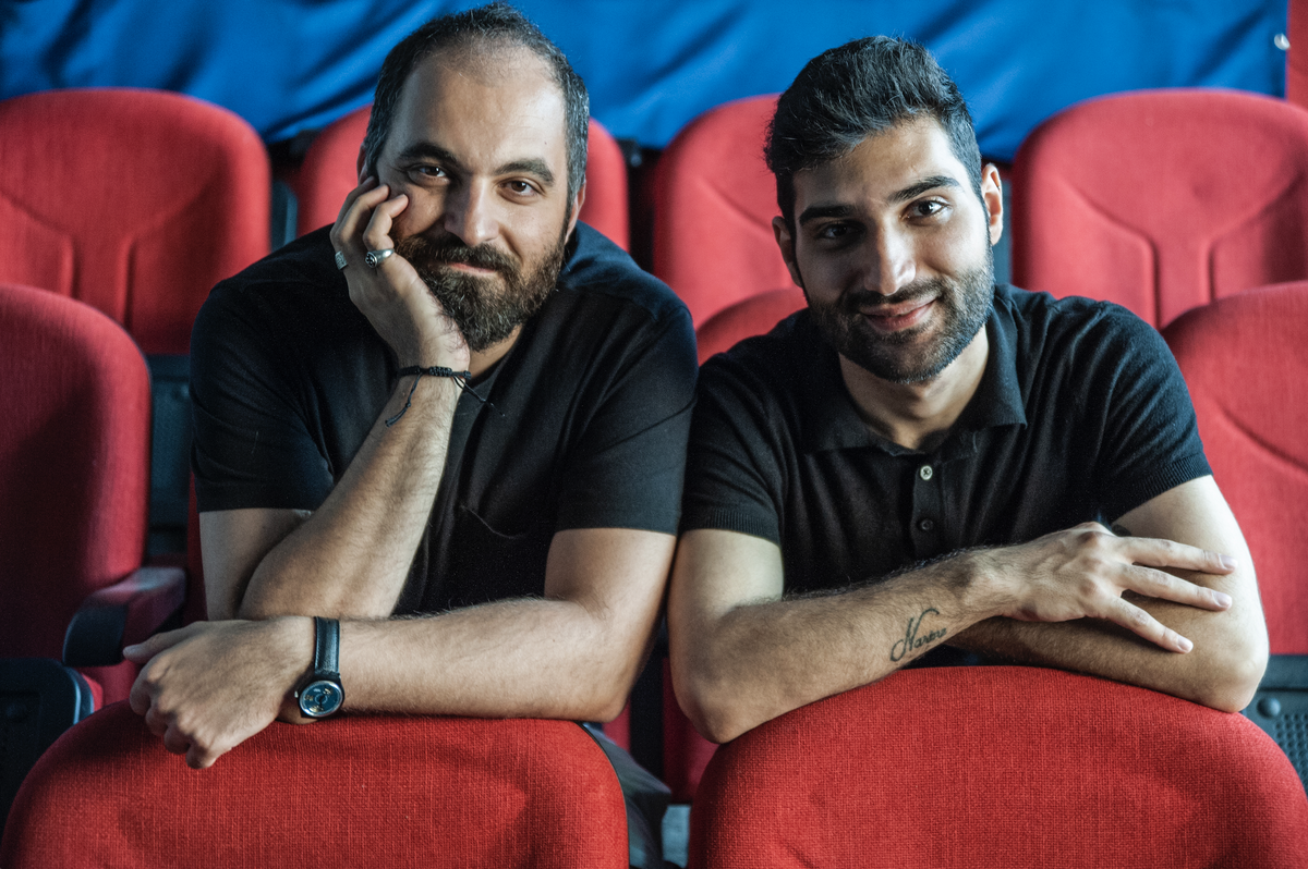 Yeğya Akgün ve Antranik Bakırcıoğlu. Fotoğraf: Berge Arabian