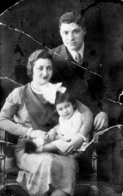 Leon Bahar ,eşi Jenny Bahar ve kızları Tamar