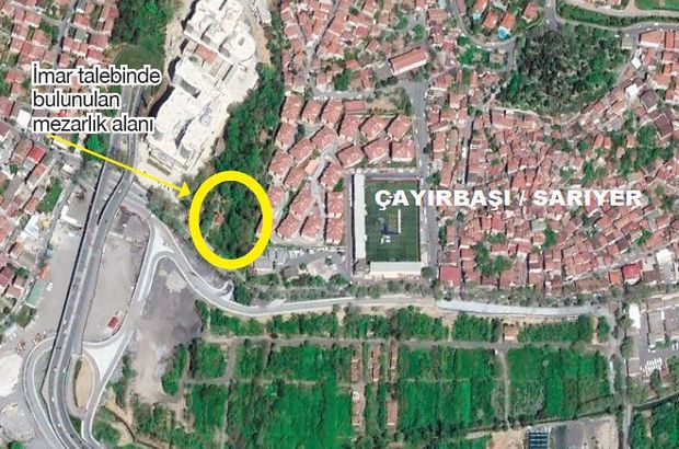 Büyükdere mezarlığı arazisinin imara açılma projesi İBB'den döndü