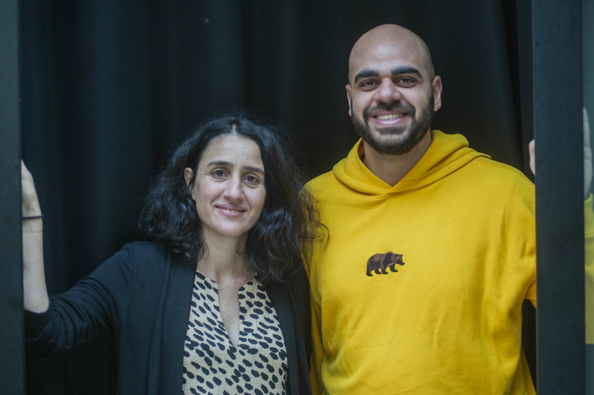 Anna Maria Beylunioğlu ve Emre Can Dağlıoğlu (FOTO: Berge Arabian)