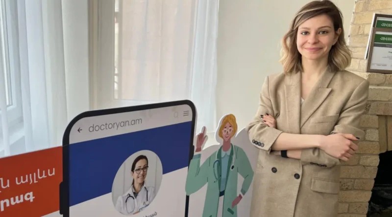 Irina Gazharyan, Dr yan uygulamasını yarattı. 