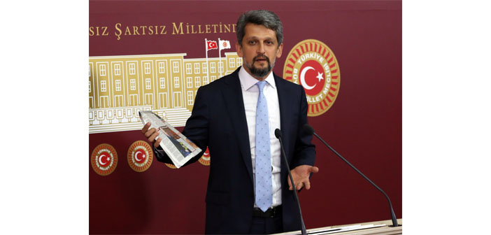 Garo Paylan AKP'li vekil için suç duyurusunda bulundu