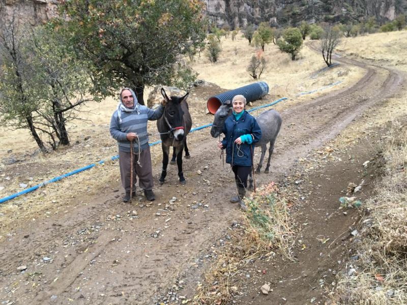 Hurmüz Diril ile kızı Gülcan