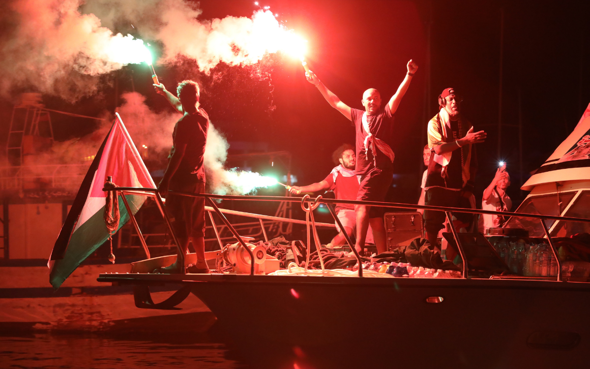 Saldırıya uğrayan Sumud Filosu’na İspanya ve İtalya'dan koruma gemisi