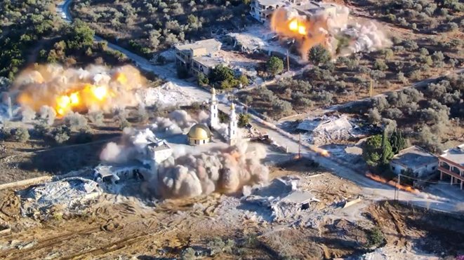 Իսրայէլի բանակը կ՚աւերէ Լիբանանի հարաւը