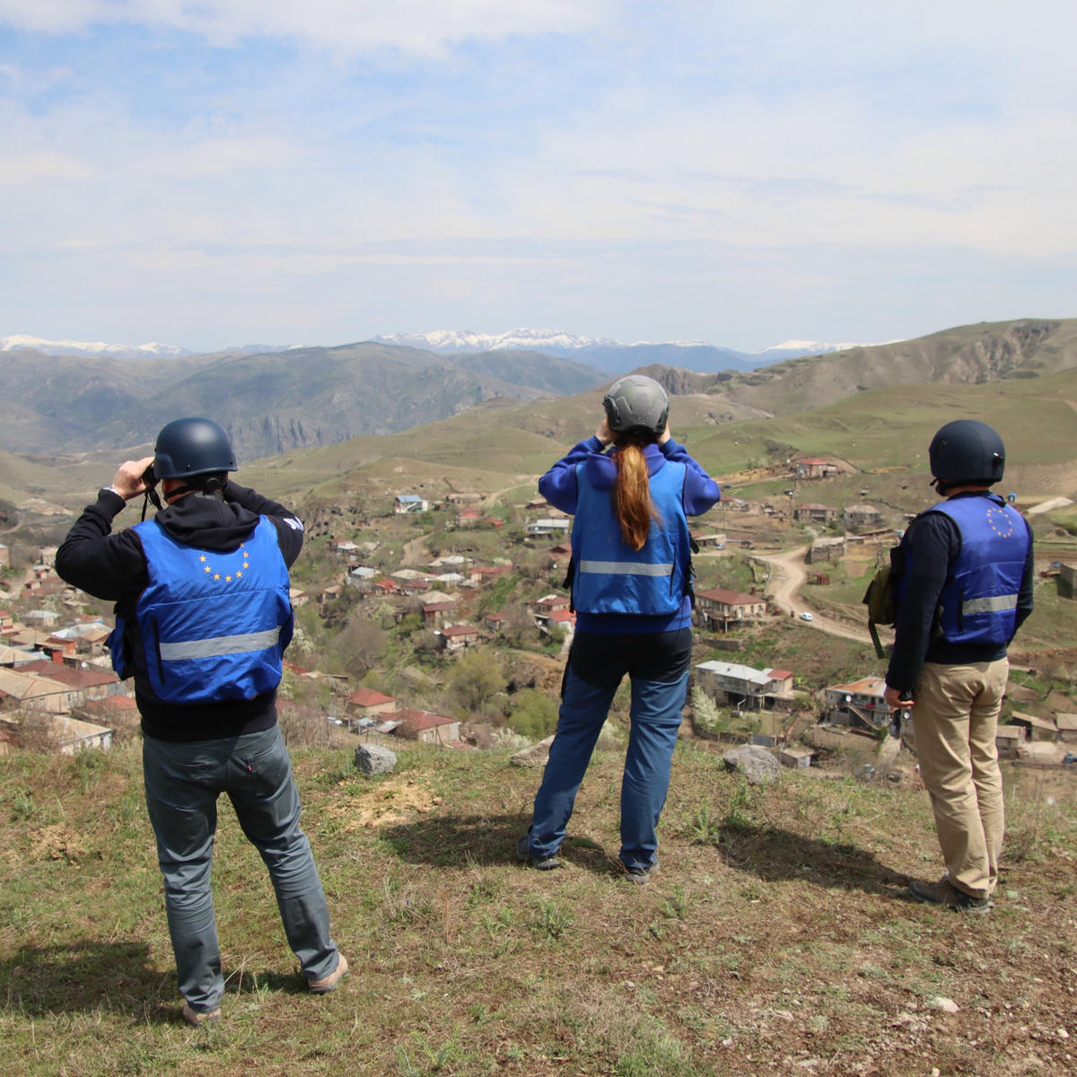 AB Misyonu: Azerbaycan, Ermeni köyünde altyapıya zarar verdi