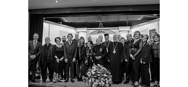 Ռոպէր Հատտէճեան պարգեւատրուած Պեշիքթաշլեանի շքանշանով