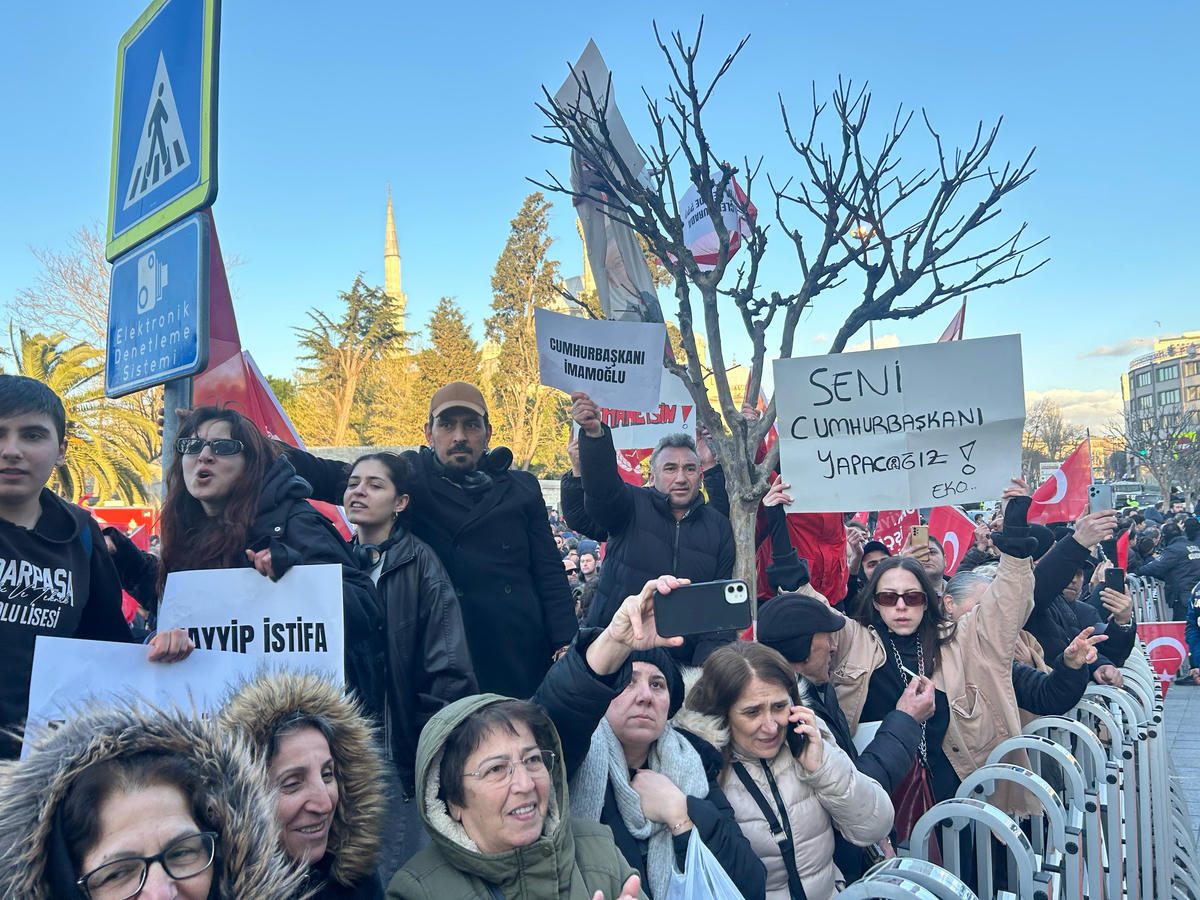 Binler Saraçhane'deydi: 