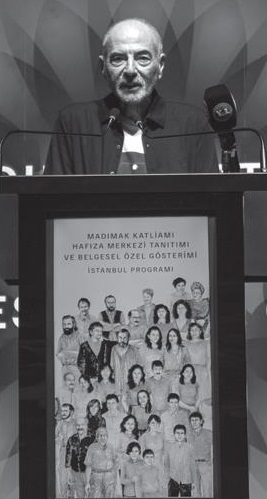 Ümit Kıvanç İstanbul'daki gösterimde FOTO: Berge Arabian