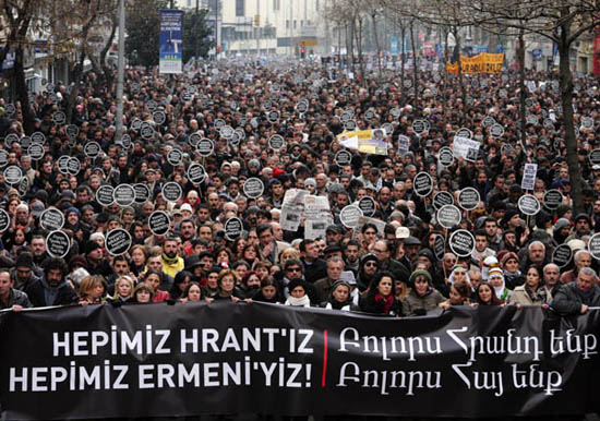 Onbinlerin yürüyüşü ABD basınında