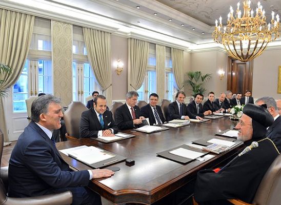 Süryani cemaati Abdullah Gül’le görüştü