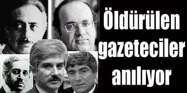 103 yılda 112 gazeteci ve yazar öldürüldü