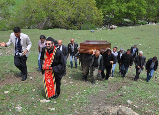 Kato dağında operasyon değil, cenaze töreni vardı