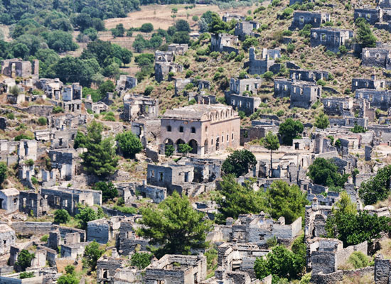 Tarihi Rum köyünde imar tehlikesi
