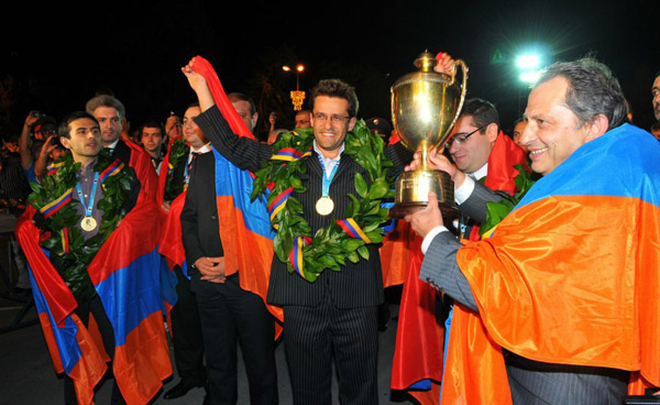 Ermenistan dünya şampiyonu  