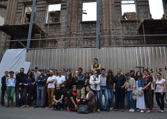 Yerevan’da ‘itinayla’ silinen tarih 