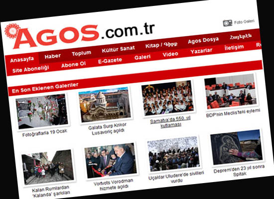 Agos'un sitesi yasaklılar listesinden çıkarıldı