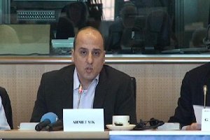 Ahmet Şık Avrupa Parlamentosu'nda konuştu