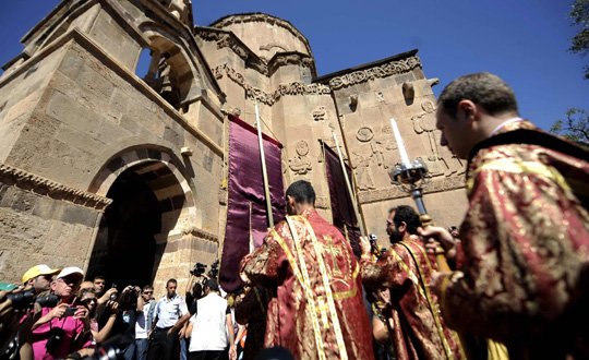 10 yılda 68 Kilise onarımına 18 milyon TL  