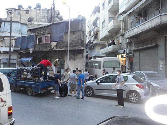 Ermeniler Halep'te savunma grupları kurdular