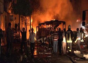 Gaziantep'te bombalı saldırı