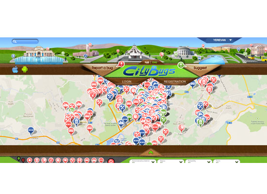 Yerevan’ın ‘bug’ları internette 