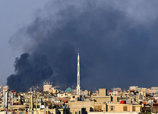 Şam'da çatışmalar Hıristiyan mahallelerine sıçradı