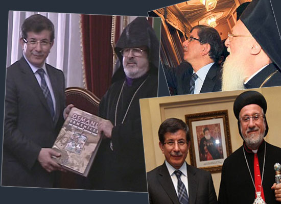 Davutoğlu'ndan cemaat liderlerine ziyaret