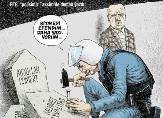 Uykusuz ‘polisin destanı’nı kapağına taşıdı