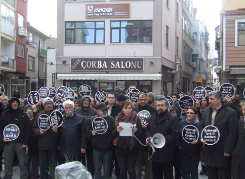 Çanakkale içinde ‘Buradayız Ahparig’