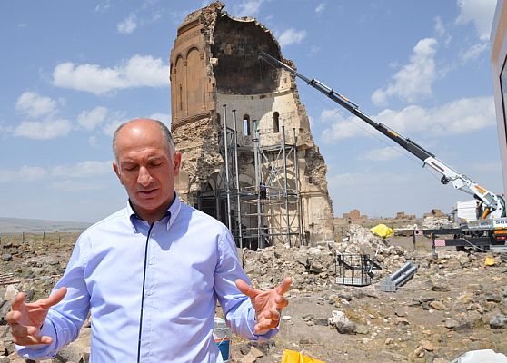 'Ani'de dinamit patlatıldığı iddiası gerçeği yansıtmıyor'