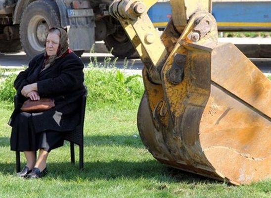 75 yaşındaki kadından ‘yeşil direniş’