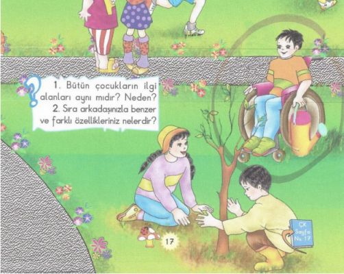 Okul kitaplarına göre engelliler 'farklı' ve 'muhtaç'