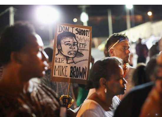 ‘Her yer Michael, her yer Trayvon!