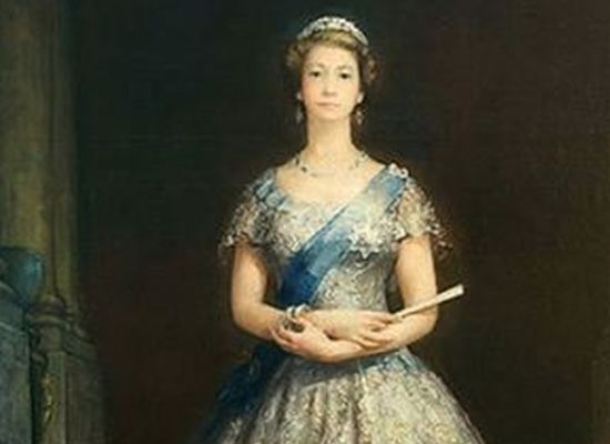 Kraliçe’nin yasaklı tablosu sergileniyor