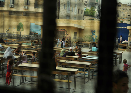 Halep iki ateş arasında