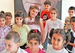 Dink Okulu için örnek dayanışma  