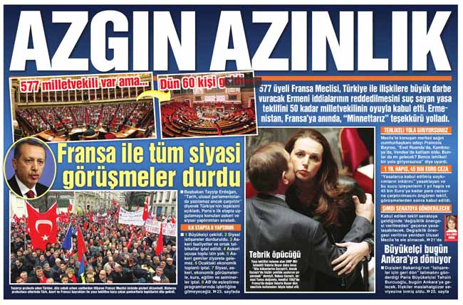 ‘Hürriyet okumuyoruz!’ diyorlar  