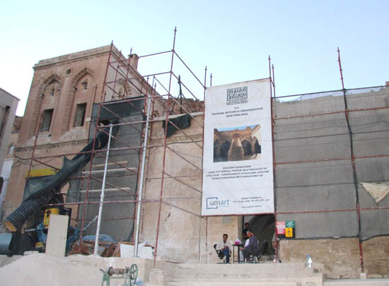 Sarkis Lole imzalı tarihi Mardin postanesi restore ediliyor