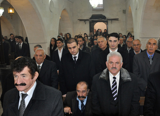 Midyat'ta Süryaniler, Noel Bayramı'nı kutladı