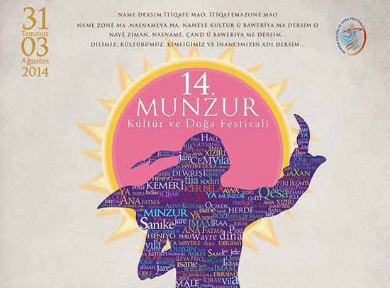 Munzur Festivali’nin programı dopdolu
