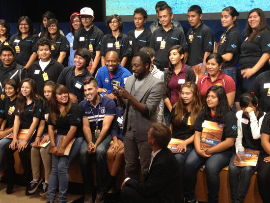 Mars'a şarkı gönderildi