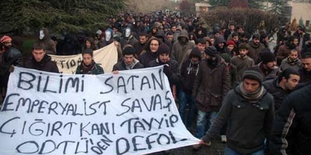 ODTÜ'de öğrenciler neyi protesto etti? 
