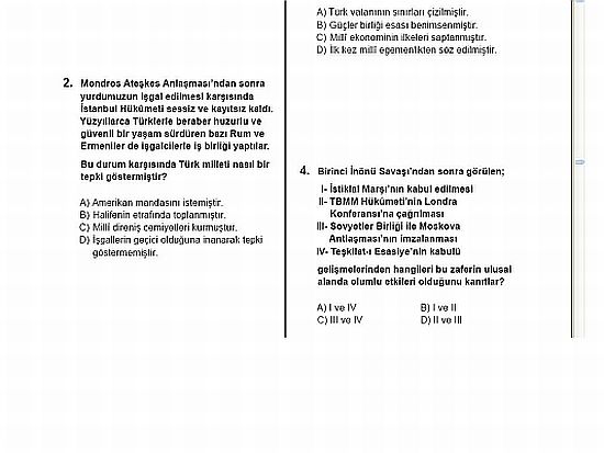 Sınavlarda ayrımcılık ve ırkçılık öğretilmeye devam ediliyor