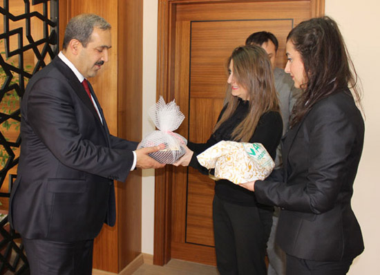 Sivas belediyesinde ‘Paskalya’ bayramlaşması  