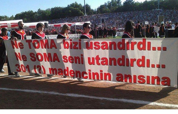 Mezuniyet pankartlarının sahipleri anlatıyor