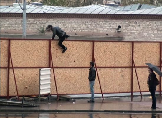 Taksim Meydanı’nda mahsur kaldılar