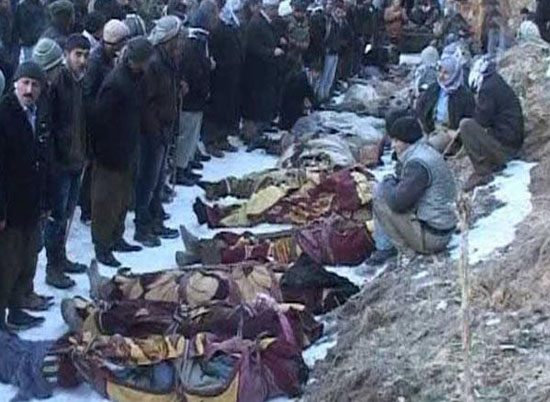 Savaş Uçakları Sivilleri Bombaladı